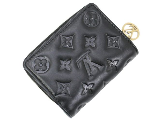 Cartera Lou Coussin Bifold Louis Vuitton Negro - vista 2