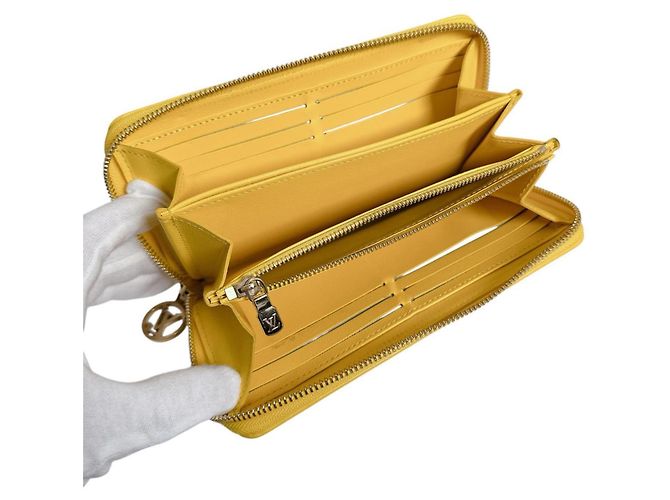 Zippy Geldbörse Monogram Empreinte Louis Vuitton Gelb - Ansicht 10