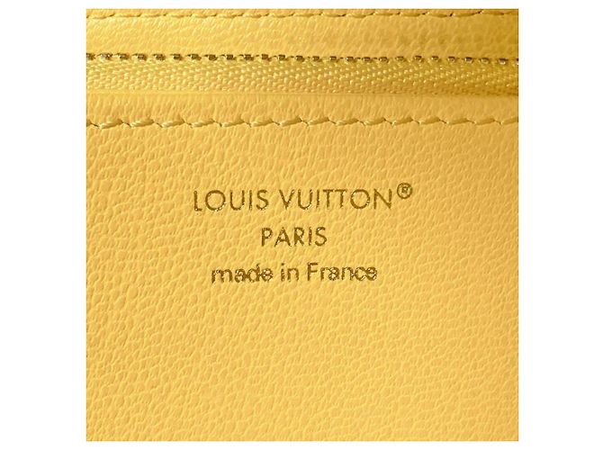 Zippy Geldbörse Monogram Empreinte Louis Vuitton Gelb - Ansicht 17