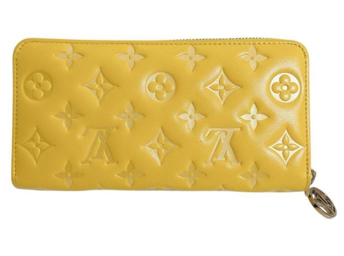 Zippy Geldbörse Monogram Empreinte Louis Vuitton Gelb - Ansicht 2