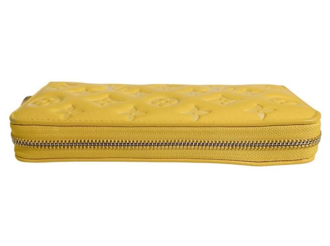Zippy Geldbörse Monogram Empreinte Louis Vuitton Gelb - Ansicht 3
