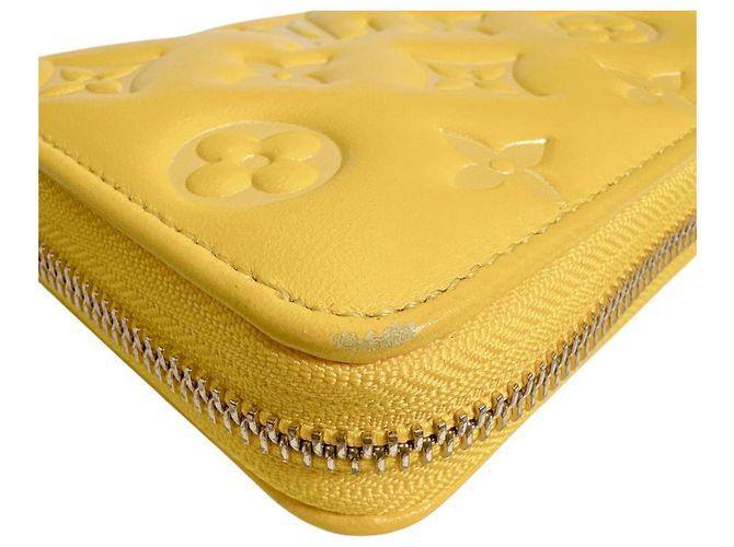 Zippy Geldbörse Monogram Empreinte Louis Vuitton Gelb - Ansicht 7