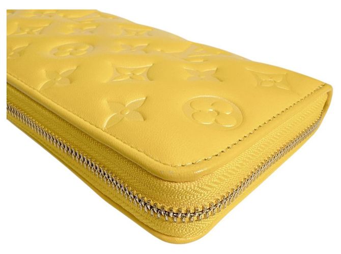 Zippy Geldbörse Monogram Empreinte Louis Vuitton Gelb - Ansicht 8