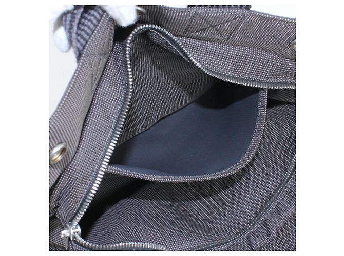 Borsa a mano Hermès Air Line PM grigia Marrone - vista 13