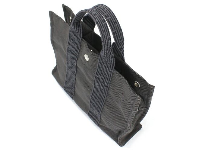 Borsa a mano Hermès Air Line PM grigia Marrone - vista 3