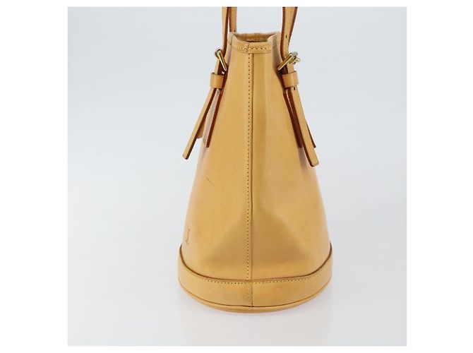 Bucket Borsa a secchiello Marais in pelle Nomade Louis Vuitton Beige - vista 4
