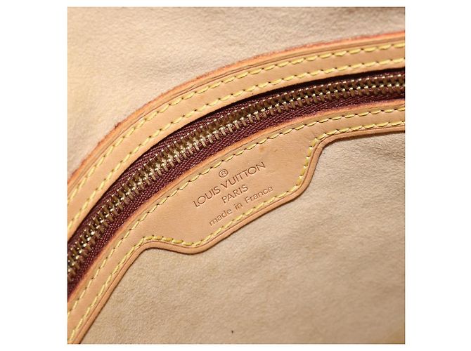 Bucket Borsa a secchiello Marais in pelle Nomade Louis Vuitton Beige - vista 6