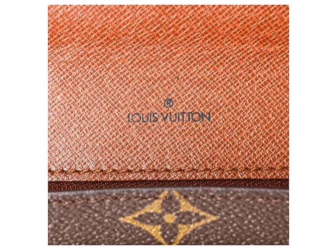 Borsa Louis Vuitton Monceau 26 in Monogramma Marrone - vista 11