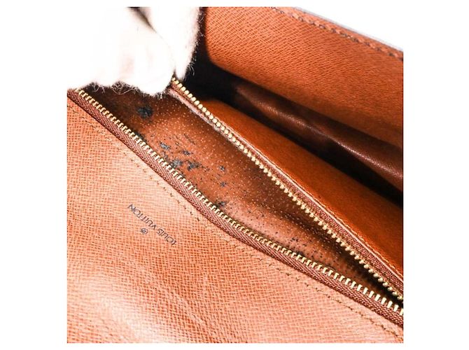 Borsa Louis Vuitton Monceau 26 in Monogramma Marrone - vista 16