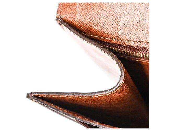 Borsa Louis Vuitton Monceau 26 in Monogramma Marrone - vista 18