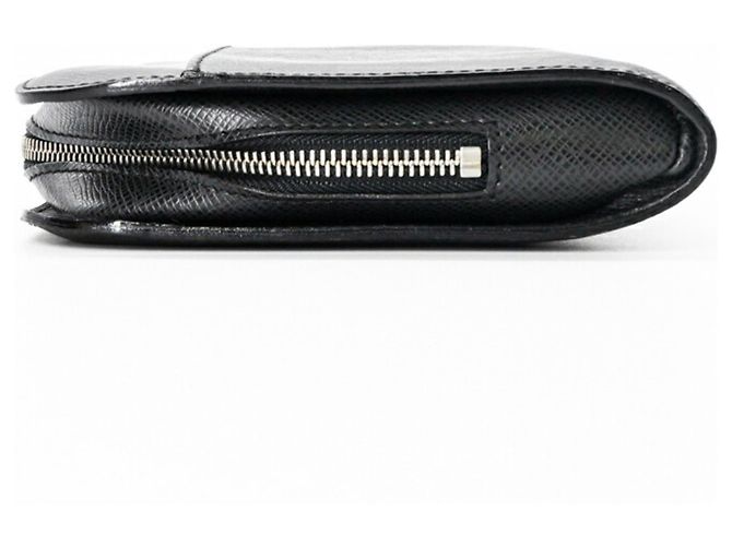 Bolso de mano de cuero Taiga Baikal de Louis Vuitton Negro Gris - vista 4