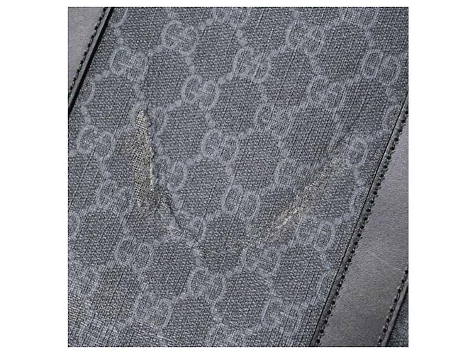Borsa Tote Gucci GG Supreme Plus Nero - vista 10