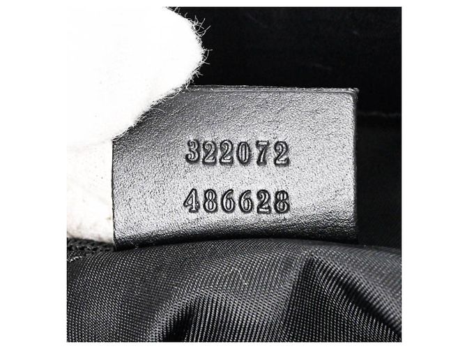 Borsa Tote Gucci GG Supreme Plus Nero - vista 19