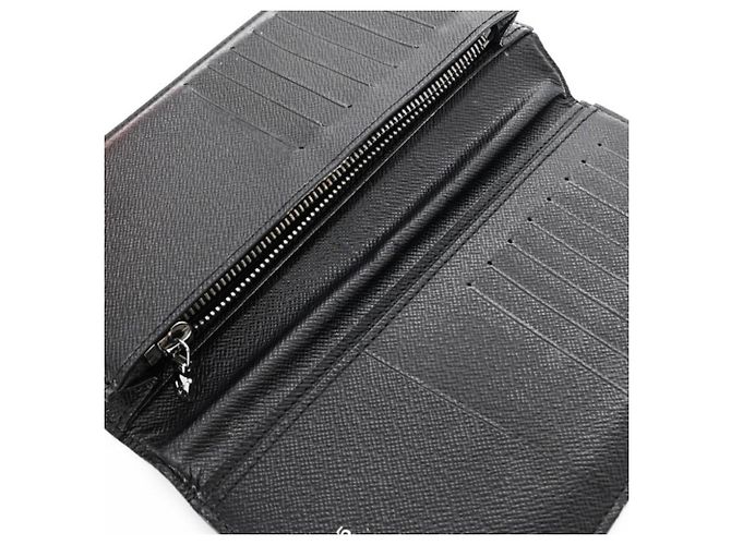 Portafoglio Lungo Brazza Monogram Eclipse Louis Vuitton Nero - vista 11