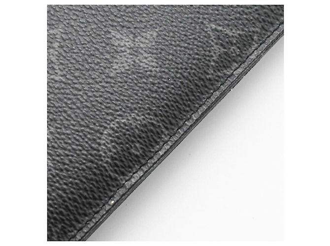 Portafoglio Lungo Brazza Monogram Eclipse Louis Vuitton Nero - vista 4