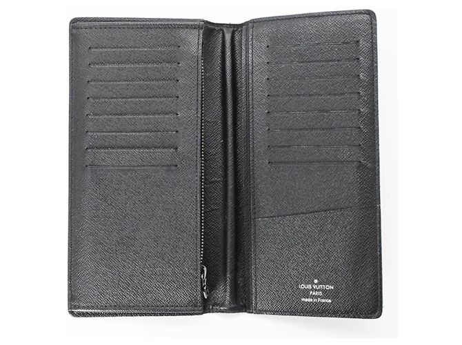 Portafoglio Lungo Brazza Monogram Eclipse Louis Vuitton Nero - vista 5