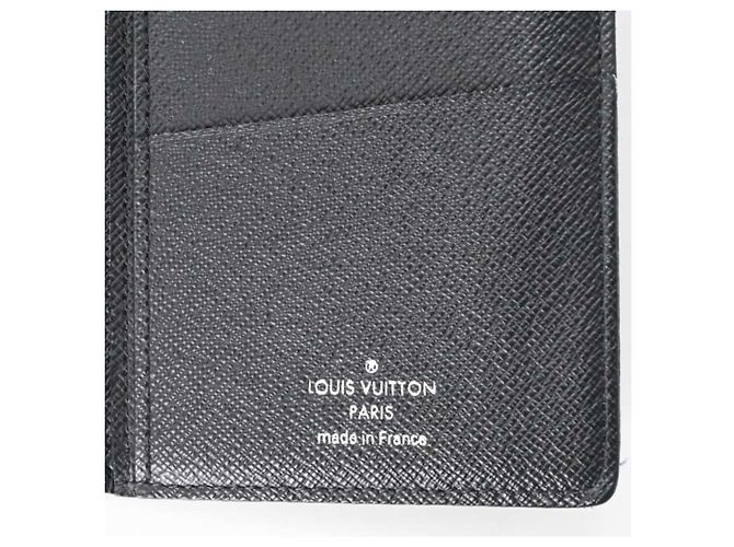 Portafoglio Lungo Brazza Monogram Eclipse Louis Vuitton Nero - vista 6