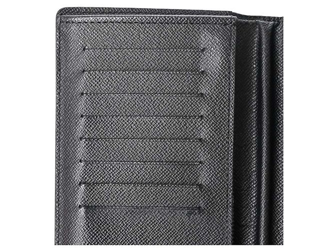 Portafoglio Lungo Brazza Monogram Eclipse Louis Vuitton Nero - vista 8