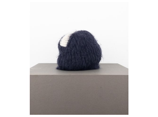 Beanie Fuzzy Mohawk Prada AW07 Blu navy - vista 5
