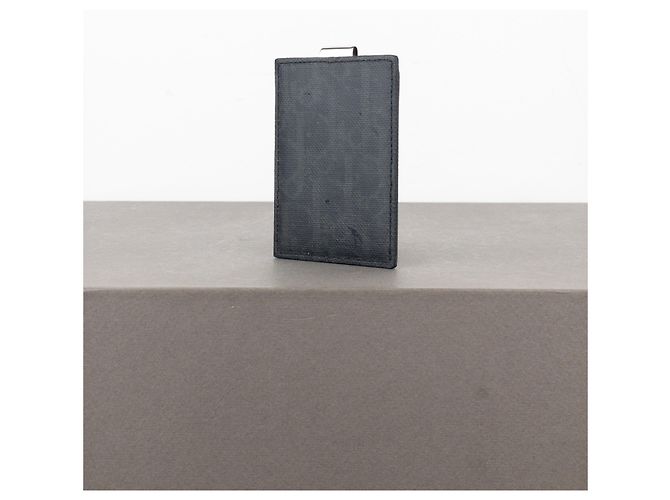 Portacarte Dior Homme Oblique Diorissimo Monogramma Nero - vista 3