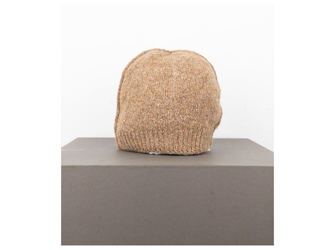 Maison Martin Margiela Strickmütze Maison Margiela AW17 Beige - Ansicht 3