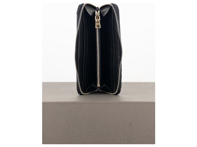 Cartera con cremallera acolchada Miu Miu de los 2000 Amarillo - vista 11
