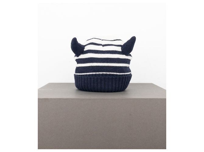 Beanie con corna Jean Paul Gaultier x Lindex Blu navy - vista 2