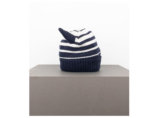 Beanie con corna Jean Paul Gaultier x Lindex Blu navy - vista 4