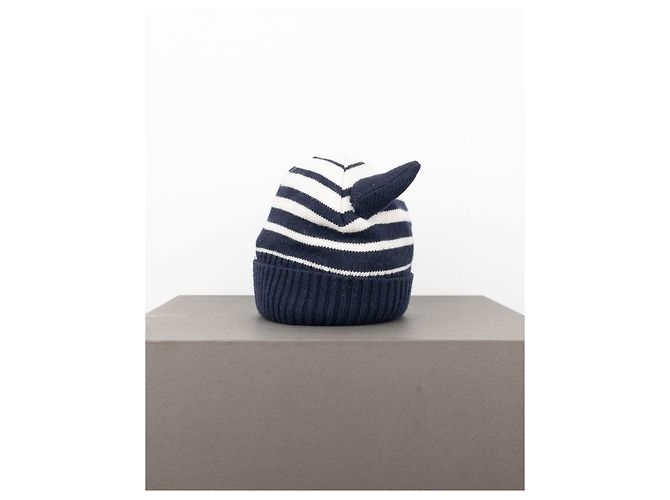 Beanie con corna Jean Paul Gaultier x Lindex Blu navy - vista 5