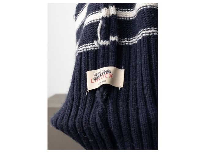 Beanie con corna Jean Paul Gaultier x Lindex Blu navy - vista 7