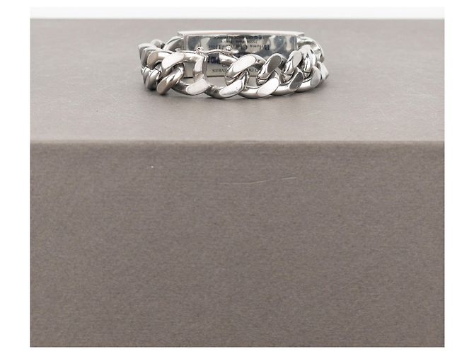 Bracciale Pill a catena cubana Dior di Galliano SS04 Argento - vista 4