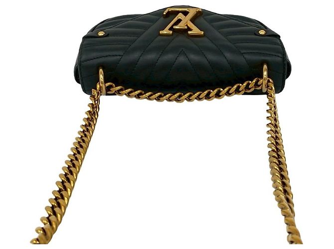 Borsa a catena PM New Wave in pelle Louis Vuitton Nero - vista 4