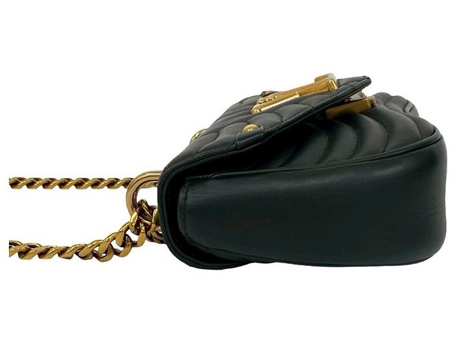 Borsa a catena PM New Wave in pelle Louis Vuitton Nero - vista 5