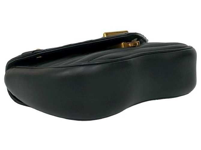 Borsa a catena PM New Wave in pelle Louis Vuitton Nero - vista 7