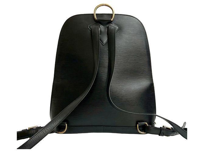 Louis Vuitton Cobran Epi Leder Rucksack Schwarz - Ansicht 3