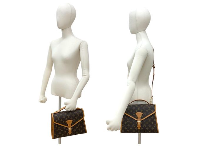 Borsa in pelle Monogram Bel Air di Louis Vuitton Marrone - vista 2