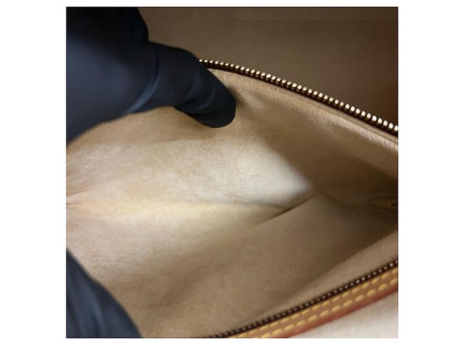 Louis Vuitton Cite GM Monogram Leder Tote Bag Braun - Ansicht 10