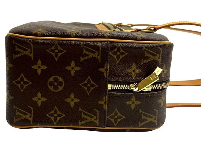 Louis Vuitton Cite GM Monogram Leder Tote Bag Braun - Ansicht 6