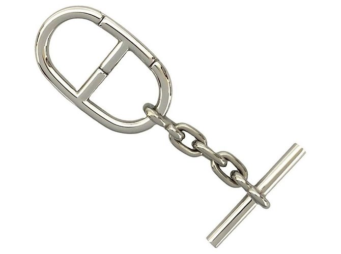 Ring Chaveiro de metal Chaine d'Ancre Hermès Prata - vista 2