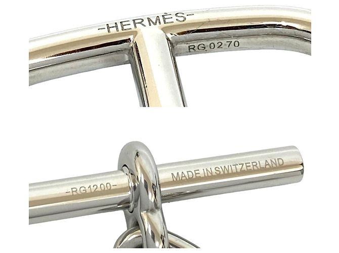 Ring Chaveiro de metal Chaine d'Ancre Hermès Prata - vista 3