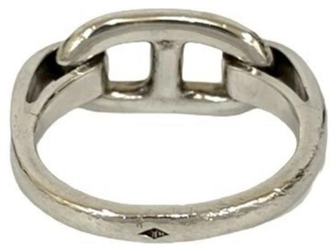 Silberner Chaine d'Ancre Ring von Hermès - Ansicht 6