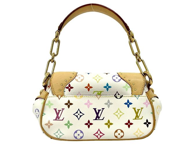 Louis Vuitton Marilyn Monogram Multicolore Shoulder Bag White - view 3