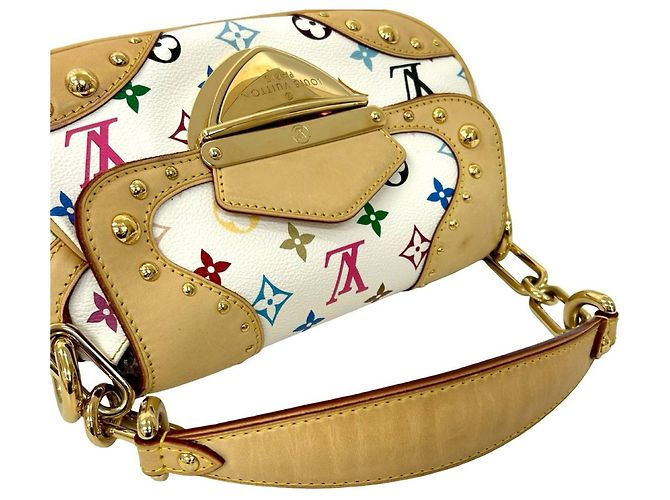Louis Vuitton Marilyn Monogram Multicolore Shoulder Bag White - view 4