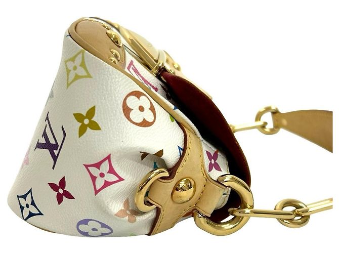 Louis Vuitton Marilyn Monogram Multicolore Shoulder Bag White - view 6