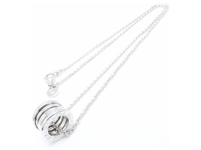 Bulgari Collana B.zero1 Bvlgari in oro bianco 18K - vista 4