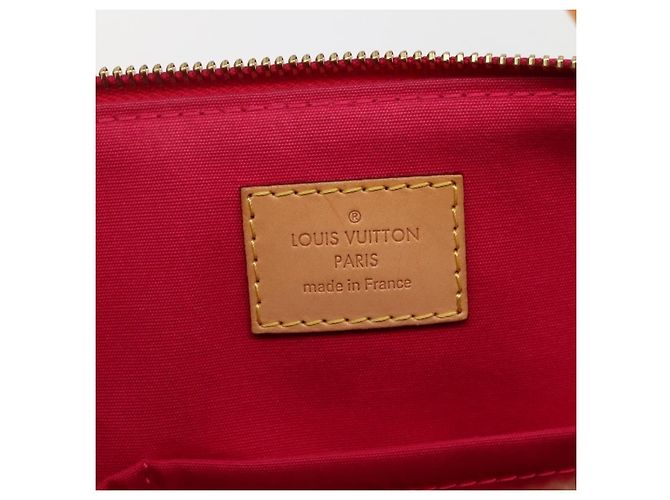 Borsa Bellevue Monogram Vernis PM Louis Vuitton Rosa - vista 6