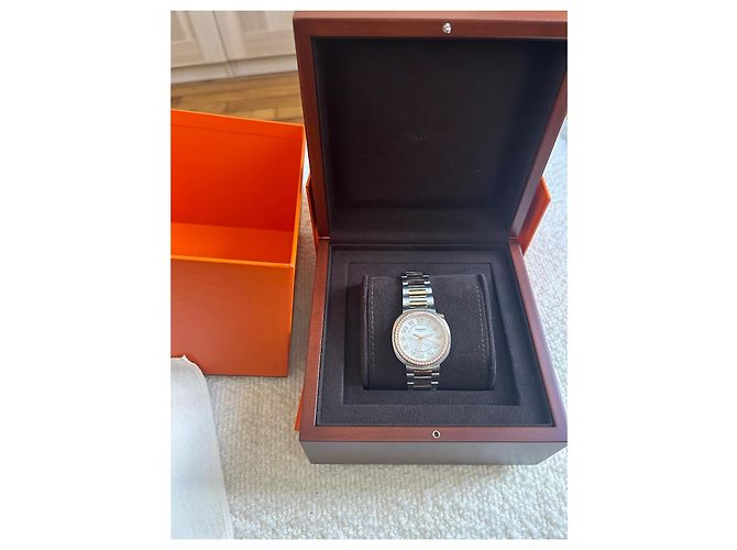 Hermès Cut Uhr 36mm Roségold Silber Hardware Gold hardware - Ansicht 6