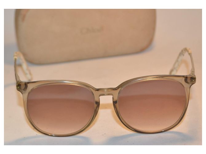 Occhiali da sole Chloé oro e multicolor Multicolore - vista 2