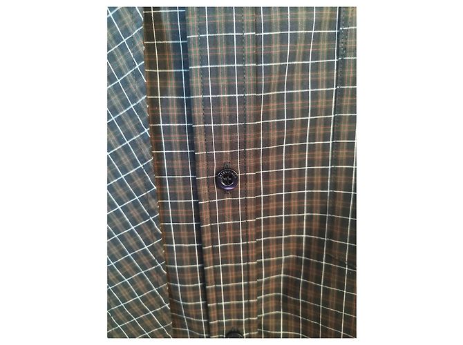 Camicia Balenciaga in cotone multicolore a quadri - vista 7