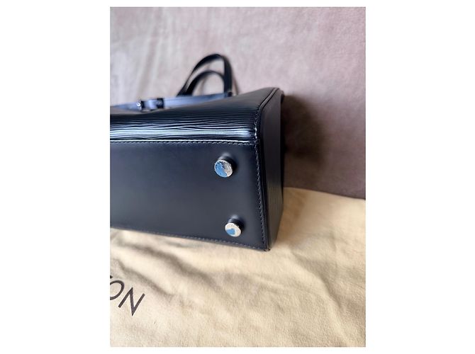 Borsa a Mano Louis Vuitton Epi Pelle Nera Nero - vista 10